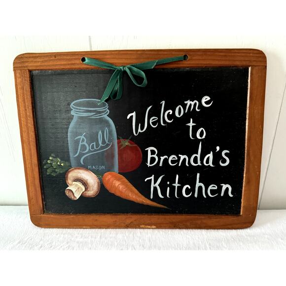 Kitchen Sign: Welcome to Brenda's Kitchen - Picture 3 of 4